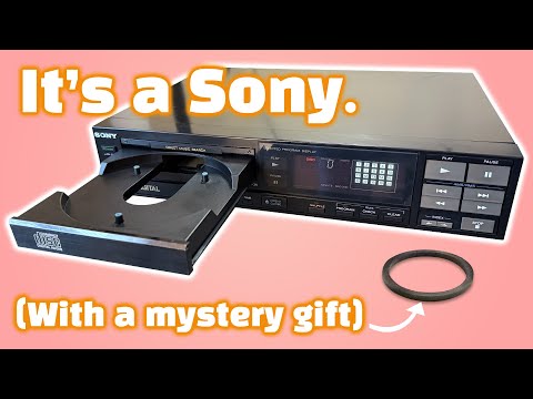 Sony CDP-35 from 1986: International playboy.