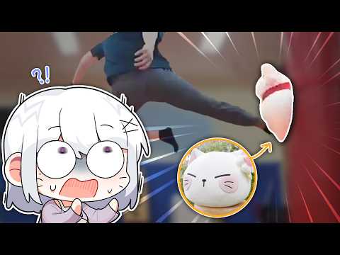 무언가 잘못된 쿠션 굿즈 사용법 ㅋㅋㅋㅋ