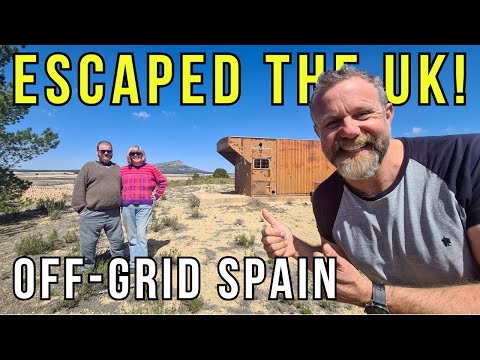 Escaped the UK… To OFF GRID Life in the Spanish Desert!