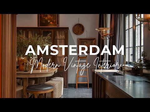 Creating AMSTERDAM Aesthetics At Home | Modern Vintage Interior