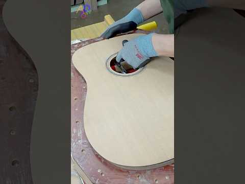 Factory that Mass-Produces Beautiful-Sounding Acoustic Guitars