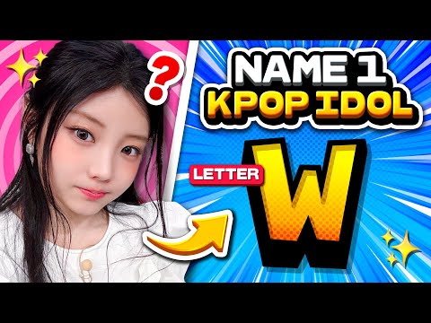 ๐ฃ๏ธ Can You Name a K-pop Idol for Every Letter AโZ? โ๏ธ ANSWER - KPOP QUIZ โฐ