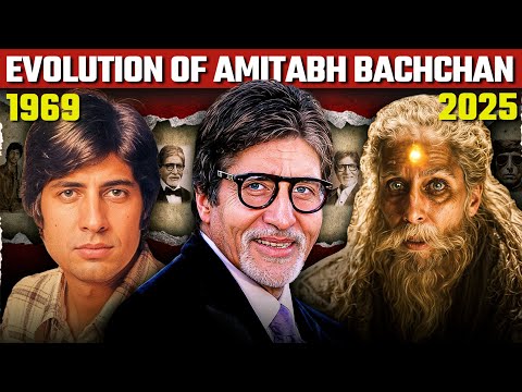 Evolution of Amitabh Bachchan (1969-2025) • From "Anand" to "Kalki 2" | 55 Years of BIG B🗿