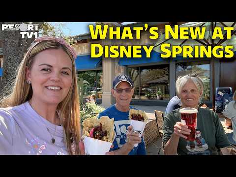 What's New at Disney Springs - February 2026 - Lots of NEW Merch, New Food & An Unboxing Too!