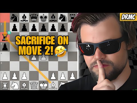 "No Cheating!" || GOAT Magnus Plays THE BANNED GAMBIT & "Eviscerates" Wanna-Be GM!