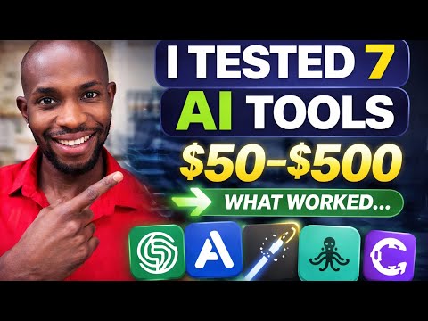 I Tested 7 AI Tools to Make $50–$500 || Here’s What Actually Worked