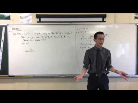Introduction to Radians (1 of 3: Thinking about degrees)