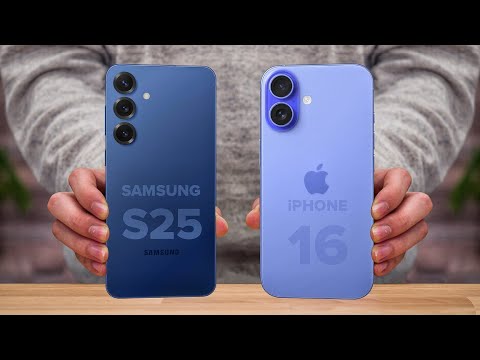Samsung S25 Vs iPhone 16 || Full Comparison ⚡ Which one is Best?