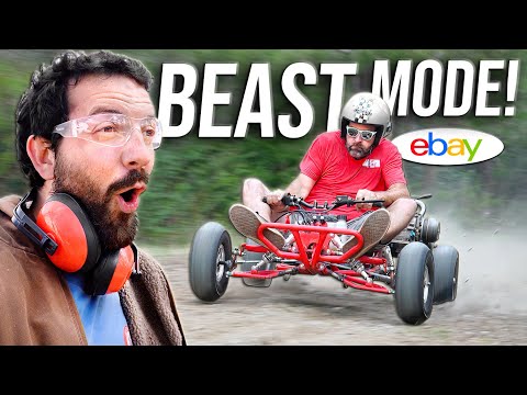 ebay's SKETCHIEST Go Kart Gets Long Travel Suspension!