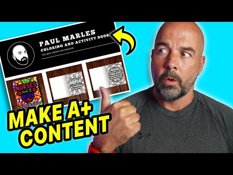 How to Create A+ Content FAST on KDP - Self Publishing Tutorial