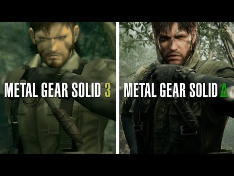 Comparing Metal Gear Solid 3 to MGS DELTA