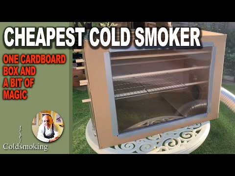 The Ultimate Cost Effective Cardboard Cold Smoker -