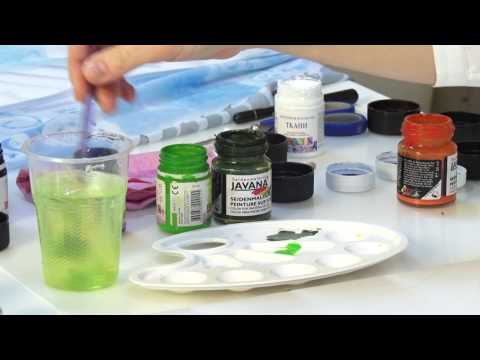 Мастер-класс.Батик