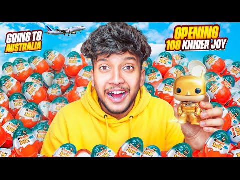 FINALLY GOLDEN BATMAN FOUND! 😱 100+ Kinder Joy Batman Edition Unboxing! (LUCKIEST EVER!)