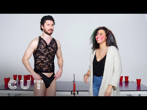 Blind Dates Play Fear Pong (Jet vs. Lanesha) | Fear Pong | Cut