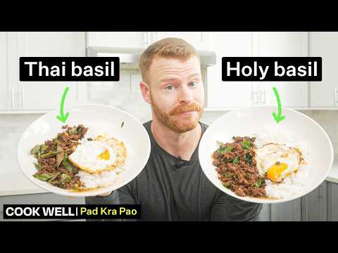 Does Pad Kra Pao taste better with Holy Basil or Thai Basil?
