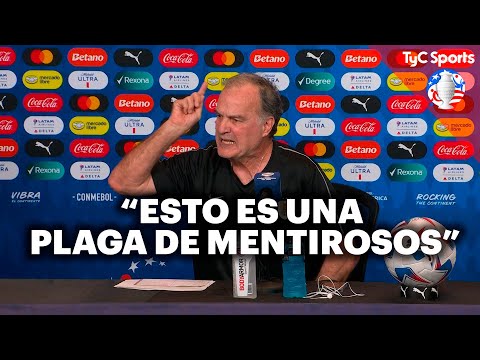 BIELSA EN LLAMAS 🔥 EL DT DE URUGUAY EXPLOTÓ EN CONTRA DE LA CONMEBOL Y DEFENDIÓ A SUS JUGADORES