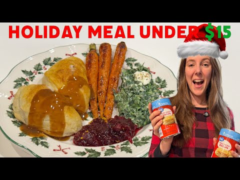 $15 Walmart Budget Holiday Meal - Beef Wellington
