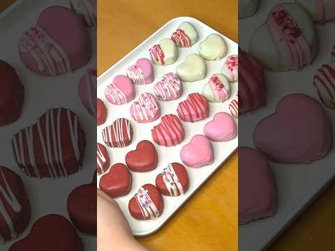 Oreo Truffles Valentine’s Day Edition ✨💝#shorts