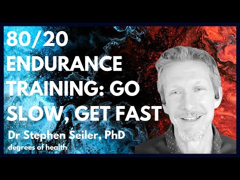 Dr Stephen Seiler, PhD | 80/20 Endurance Training: Go Slow, Get Fast