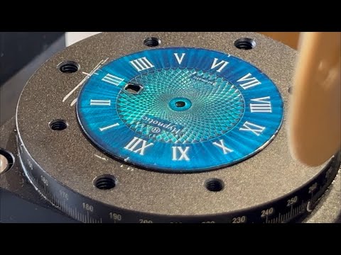 Pad printing for watch dials. Mistakes, cliches, machine, ink & much more