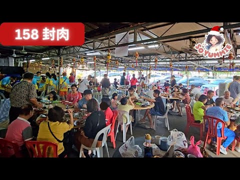30 Yrs! How Klang BIGGEST Braised Pork Leg LADY BOSS Run BUSIEST Restaurant Daily!-M'sia Street Food