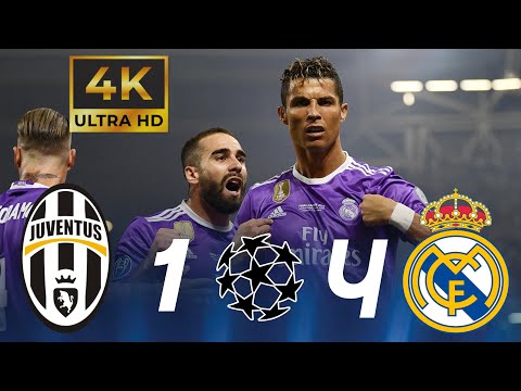 نار نار 🔥 - من الذاكرة ملخص مباراة ريال مدريد 4-1 يوفنتوس - نهائي دوري ابطال اوروبا 2017 4K