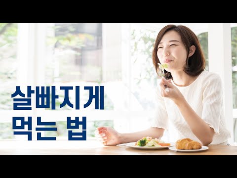 살빠지게 먹는 법
