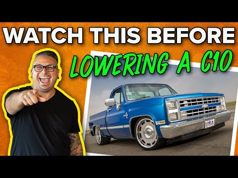 Best Way to Lower a Square Body, C10 and Other Classic Chevys | The Bottom Line