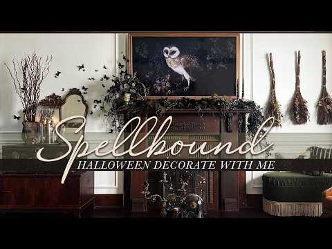 A Spooky Beautiful Halloween Decorate with Me // The Spellbound Garden