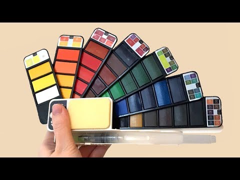 ЛУЧШАЯ ДЕШЕВАЯ АКВАРЕЛЬ?