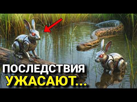 Флорида выпустила десятки робо-кроликов для уничтожения Питонов! Последствия ужаснули всех...
