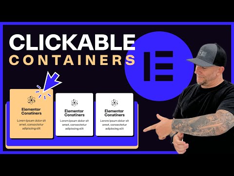 Make Entire Containers Clickable in Elementor - No more plugins needed 👍
