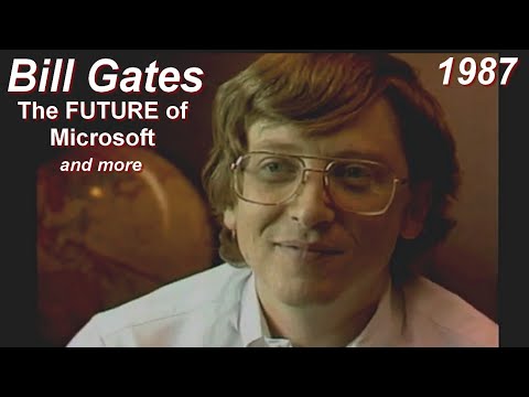 Computer History: Rare Talk-  Bill Gates on Competition, Lotus, IBM and the future of Microsoft 1987