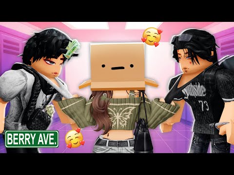 Pretty Girl Won't Show Face in School, The REAL Face Reveal!.. (BerryAvenue RP Story)