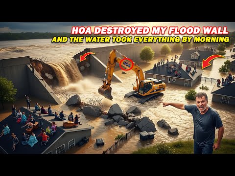 HOA Removed My Flood Barriers Before the Storm — And the Entire Neighborhood Was Underwater by Dawn