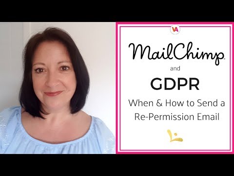 MailChimp and GDPR: When and How to Send a Re-permission Email