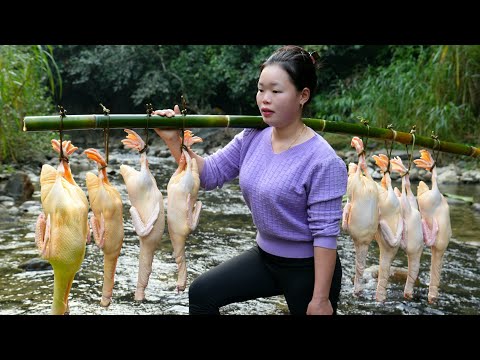 GRILLED DUCK - Complete Grilled Duck Recipe | Countryside Cooking - Delicious Grilled Duck.