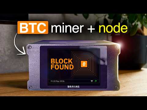 The COOLEST Home BITCOIN Miner Right Now!