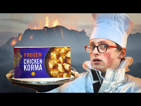 I Cooked A Frozen Meal In An Active Volcano