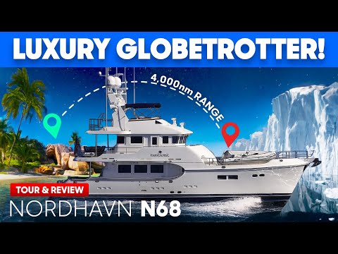 ๐ณ 4,000nm+ Liveaboard BEAST! Nordhavn N68 Explorer Yacht Tour & Review