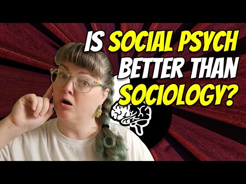 Social Psychology vs. Sociology - what's the difference?