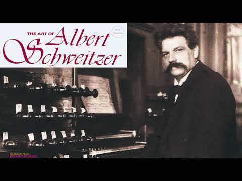 Bach by Albert Schweitzer - Chorales, Preludes and Fugues, Toccatas, Fantasias (Century's recording)