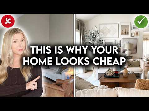 10 COMMON INTERIOR DESIGN MISTAKES + HOW TO FIX THEM!