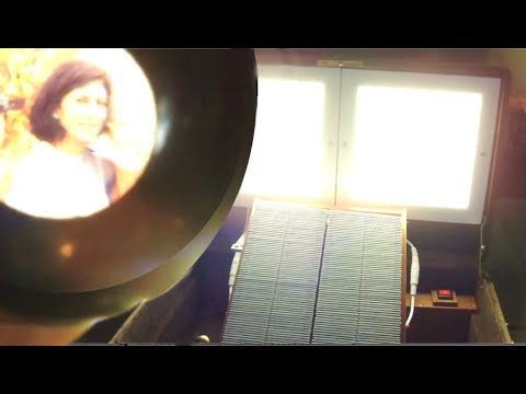 3 D RBT Stereo Slide Organizer