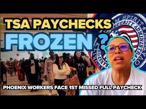 TSA workers set to miss first full paycheck amid partial government shutdown