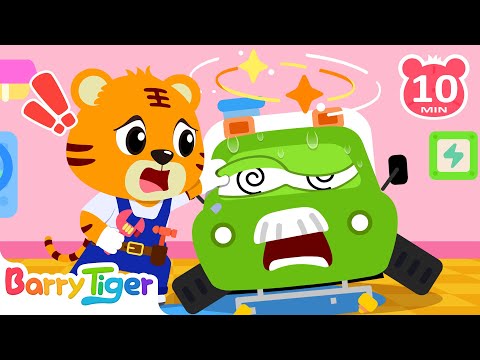 【新】灑水車爺爺昏迷了 🚒💦😮 | 趣味冒險故事 | 幼兒觀察力啟蒙 | 寶寶問題解決能力 | 親子互動動畫 | 貝樂虎