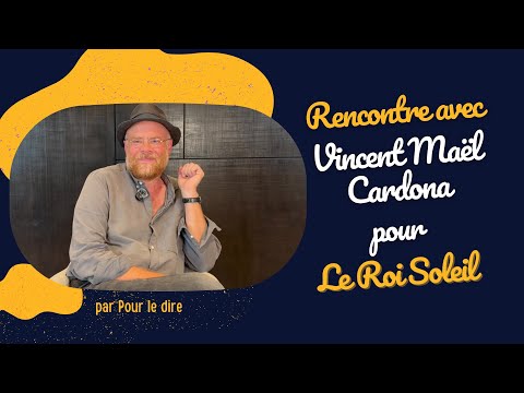 Vincent Maël Cardona pour LE ROI SOLEIL