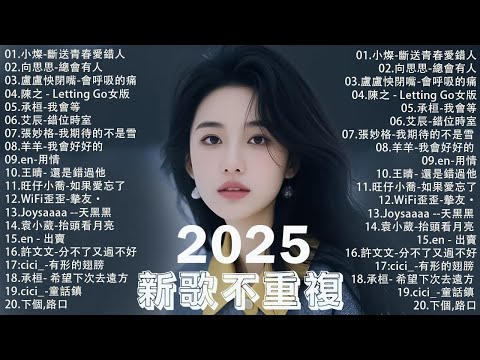【2025 十一 月 新歌】2025超好聽的中文歌單 | KKBOX華語單曲排行週榜 | 愛就一個字，總會有人，花海，Letting Go，門沒鎖|周杰倫 、林俊傑 JJ Lin,G.E.M.鄧紫棋