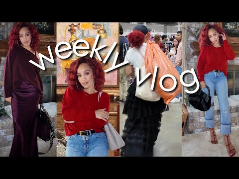 Cozy Vlog | New in fall staples, thrift & home decor haul. Stay away from these people! S25 Ep. 38